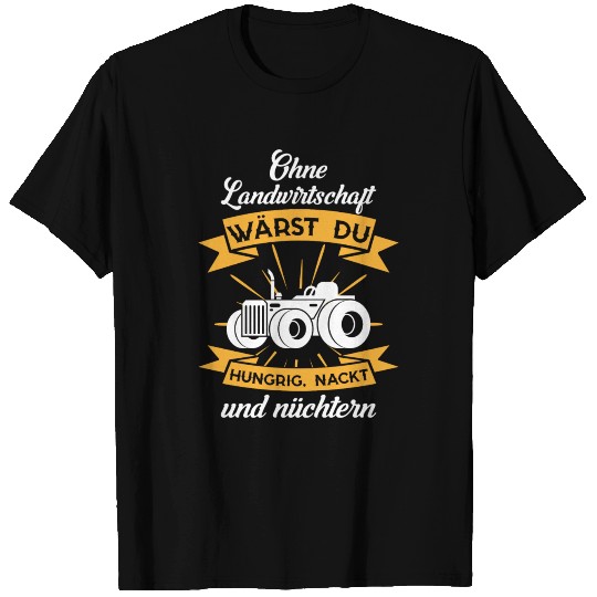Agriculture tractor farmer gift T-shirt