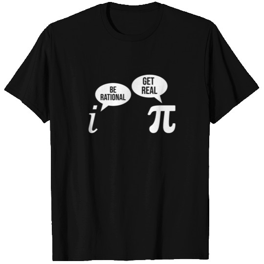Funny Pi Imaginary Number Math Nerd Pi Day Gifts T-shirt