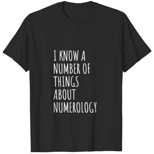 Discover Numerology T-shirt
