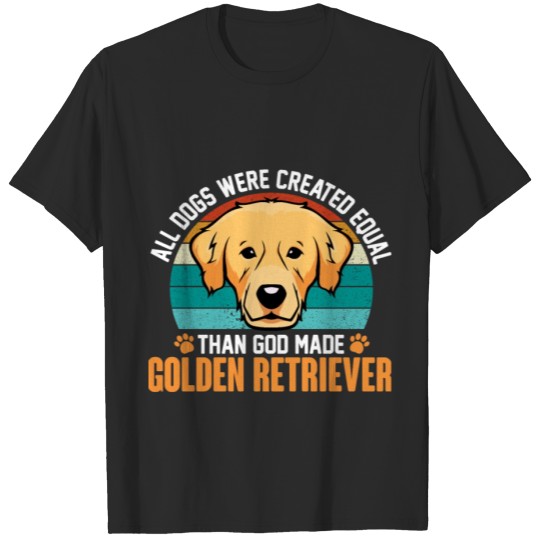Discover Dog Golden Retriever T-shirt