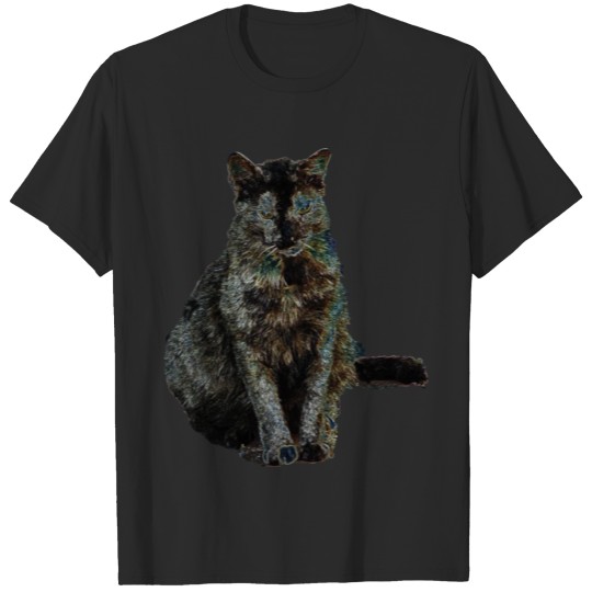 Discover Black Cat T-Shirt T-shirt