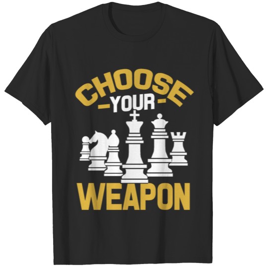 Discover Chess Chessboard King Chess Tactic Gift T-shirt