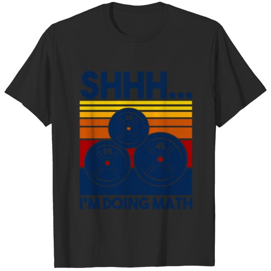Shhh I'm Doing Math Vintage T-shirt