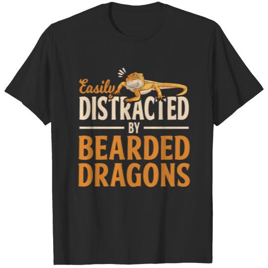 Discover Lizard Bearded Dragon Reptile T-shirt