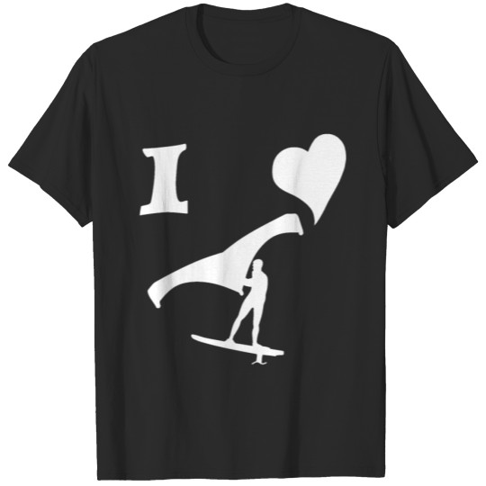 Discover I love Wingsurfing T-shirt