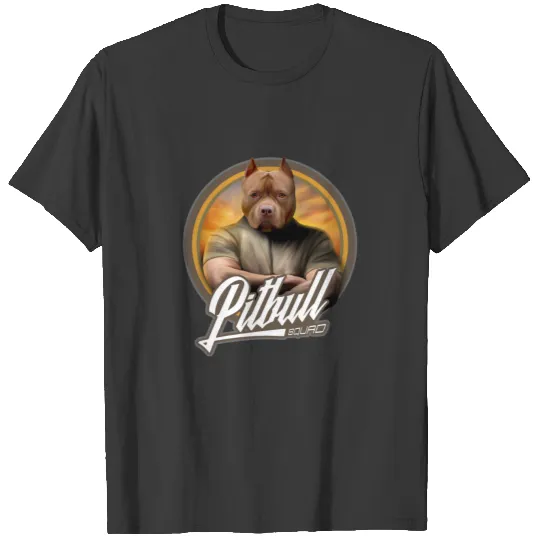 Discover American Pitbull dog T-shirt