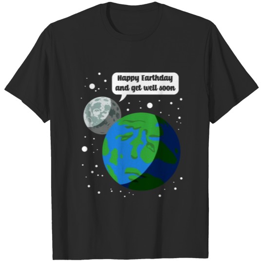 Discover Happy Earthday climate change funny environment T-shirt