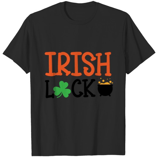 Discover Irish luck, St Patrick's day design T-shirt