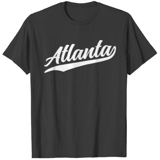 Atlanta Georgia Cool Retro 1970S (Dark) T-shirt