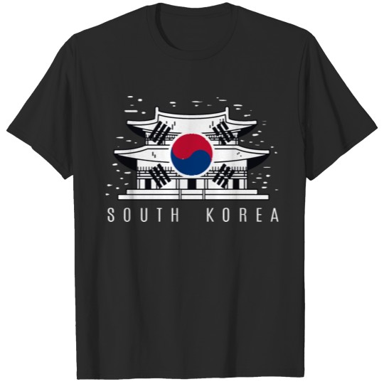 Patriotic South Korea Flag Jersey T-Shirt for T-shirt