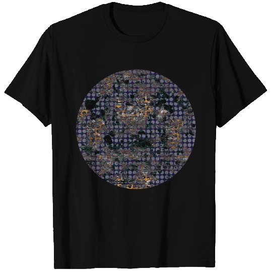 Modern abstract distressed texture digital #56 T-shirt