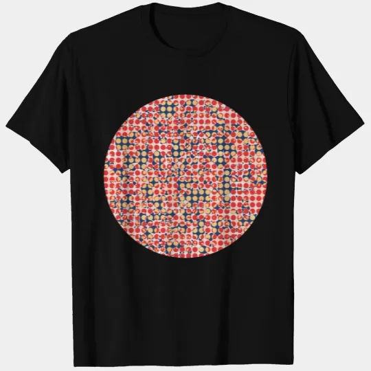 Modern abstract distressed texture digital #55 T-shirt