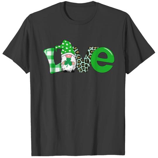 Love Gnomes St Patricks Dayliveryou're finedublini T-shirt