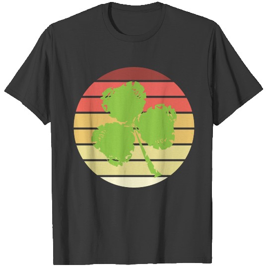 Retro Shamrock Clover T-shirt