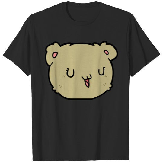Discover Cartoon Face Bear T-shirt
