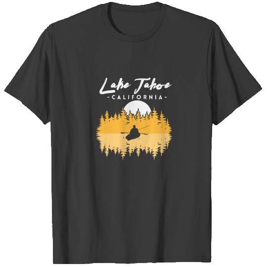 Lake Tahoe California, Fishing T-shirt