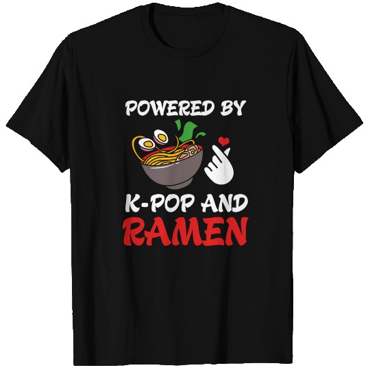 Kpop Powered By K-pop And Ramen T-shirt