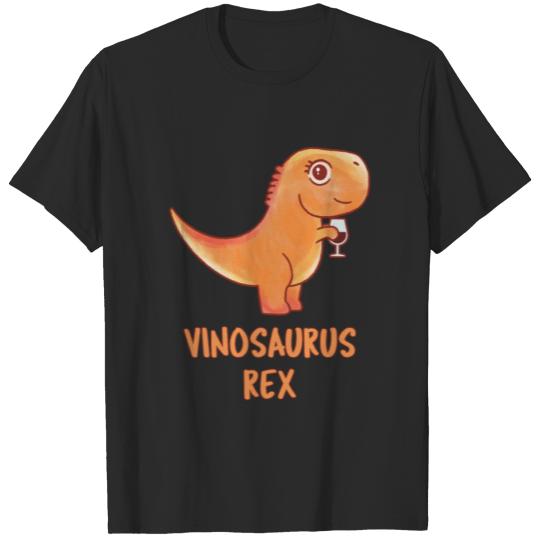 Discover Vinosaurus Rex - Funny Vinosaur - Wine Dino - T-shirt