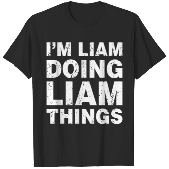 Discover Personalized Name Liam Name Fan T-shirt