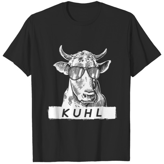 Farmer Kuhl Kuh Agricultural Machinery Mechanic T-shirt