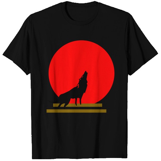 Wolf Moon Nigth Fall Tee T-shirt