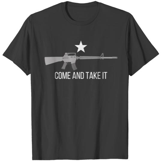 come and take it AR15 T-shirt