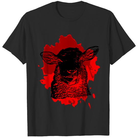 Discover 2reborn sheep schaf blood blut bl T-shirt
