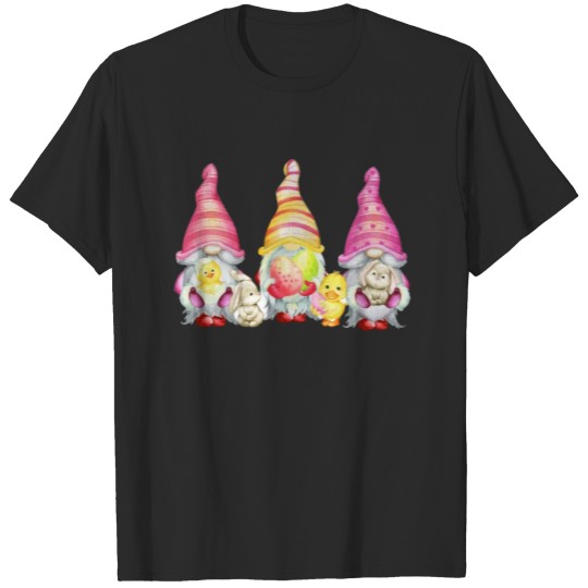 Discover Easter Gnomies Funny Bunny Gnome Gift for Women T-shirt