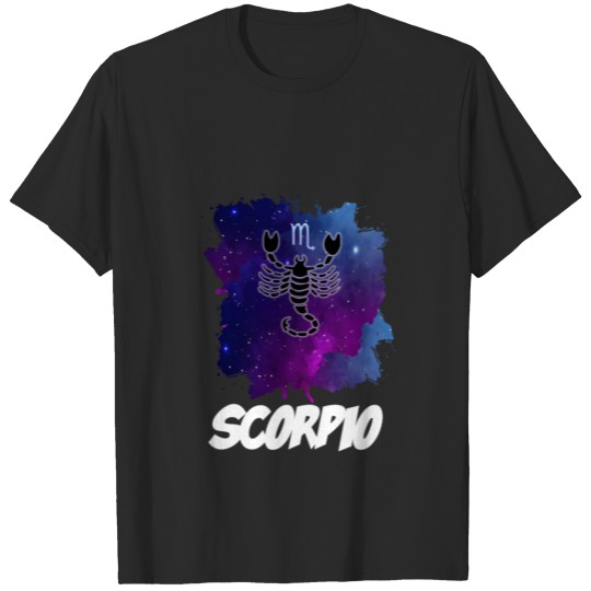 Scorpion Zodiac Sign Horoscope Scorpio T-shirt
