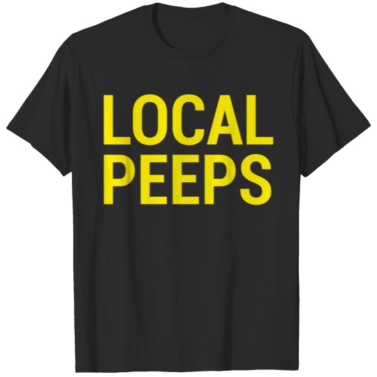 Discover Local Peeps Yellow Lime T-shirt