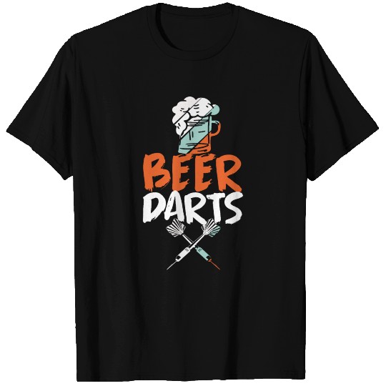 Beer Darts Dartboard Bullseye Player T-shirt