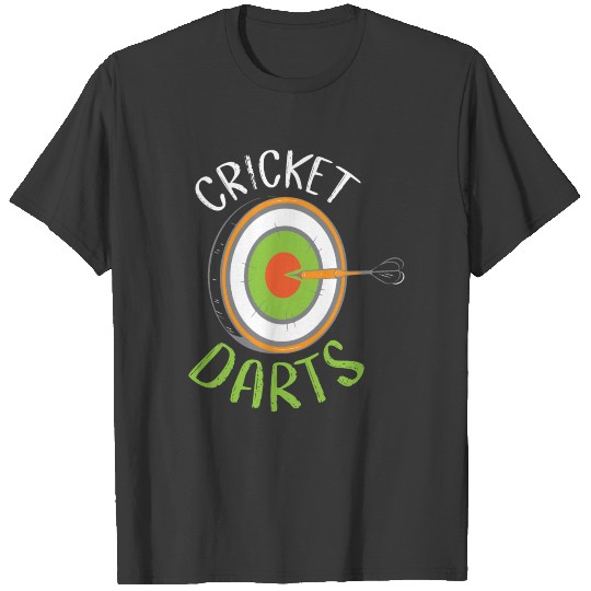 Cricket Darts Bullseye Dartboard T-shirt