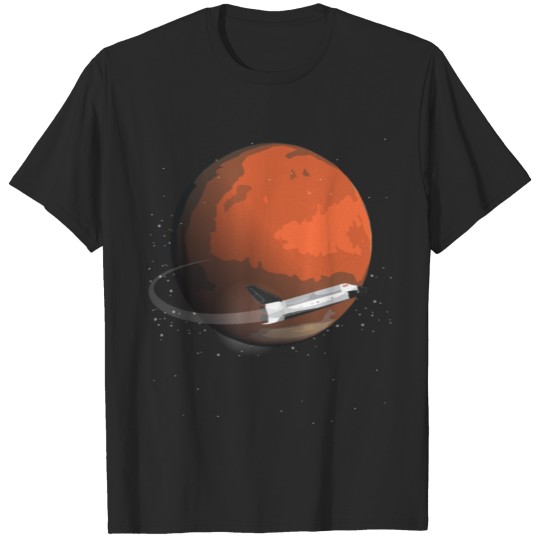 Discover Mars Mission - Space Adventure - The Mars - Rocket T-shirt