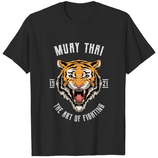 Discover Muay Thai Tiger - Thai Boxing T-shirt