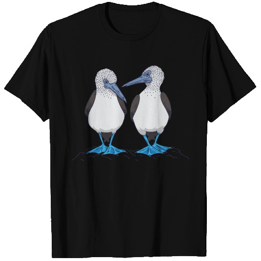 Blue Footed Booby Birds T-shirt