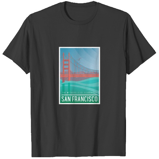 San Francisco Golden Gate Bridge T-shirt