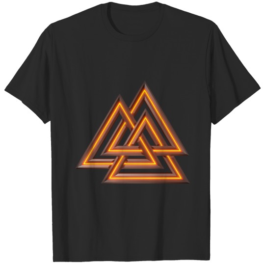 Discover Valknut Symbol T-shirt