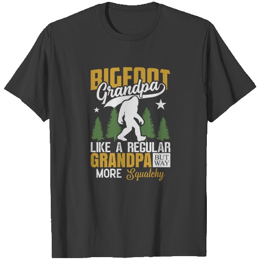 Bigfoot retro sunset dont stop believing T-shirt