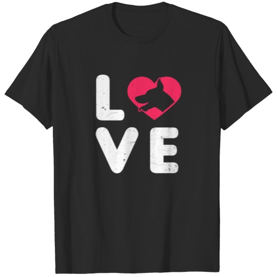 Discover Doberman Pinscher Love Gift T-shirt