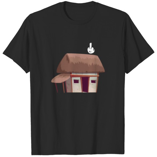 Discover House with a finger T-shirt