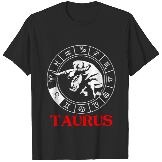Discover Taurus Bull Horoscope Zodiac Sign Constellation T-shirt