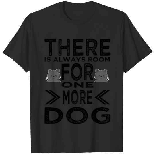 Discover animals cat dogs dog love funny sayings T-shirt