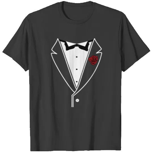 Tuxedo w/White Lapel T-shirt
