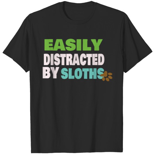 Discover EASILY DISTRACTED BY SLOTGS T-shirt