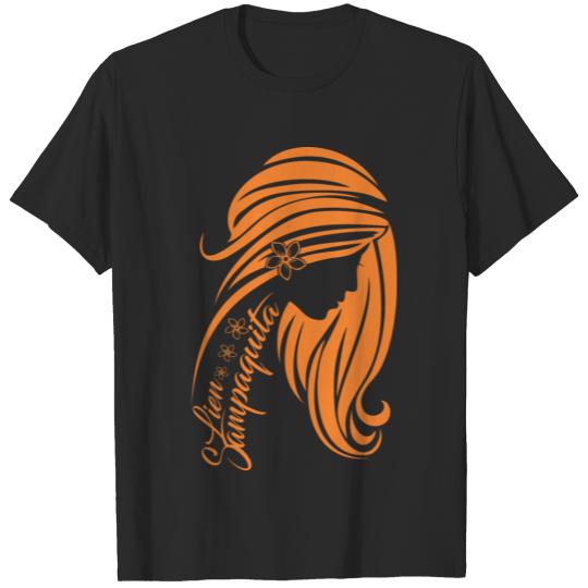 Discover Lien Sampaquita orange T-shirt