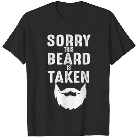 Discover Mens Sorry This Beard is Taken T-shirt