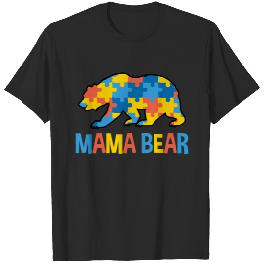 Discover Autism Awareness Mom T-shirt