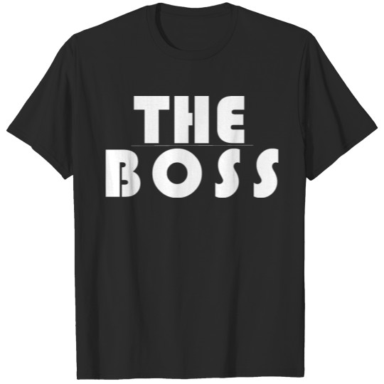 Discover the boss T-shirt