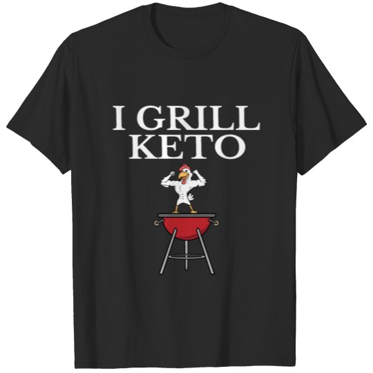 Discover Keto Diet Grilling T-shirt