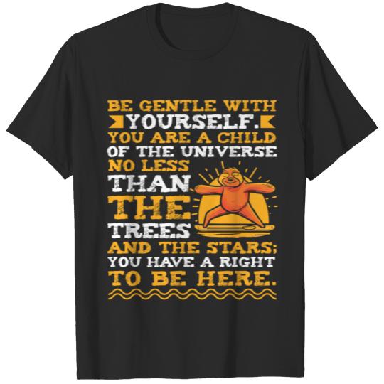 Discover Be Gentle To Yourself SUP Yoga T-shirt